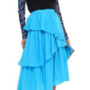 *NEW WITH TAGS* House of Holland Blue Ruffle Skirt